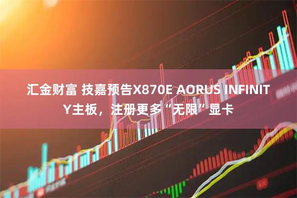 汇金财富 技嘉预告X870E AORUS INFINITY主板，注册更多“无限”显卡